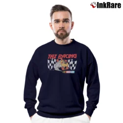 Men’s 1990s Taz Looney Tunes Nascar Racing Crewneck Sweatshirt in navy | Cozy Fabric, Clean Style