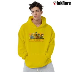 Men’s 1990s X - men Marvel Comics Classic Team Pullover Hoodie in yellow | Cozy, Durable, Modern Fit