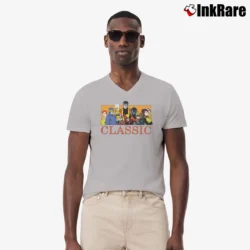 Men’s 1990s X - men Marvel Comics Classic Team V-Neck Tee in sport grey | Sharp, Breathable, Everyday Staple