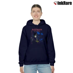 Women’s 1991 Batman Returns Movie Graphic Cozy Hoodie in navy | Warm, Structured, Stylish
