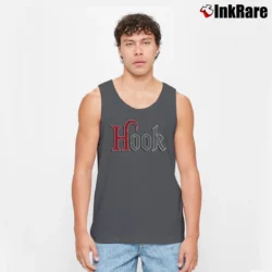 Men’s 1991 Hook Film Robin Williams Tank Top in charcoal | Breathable, Active-Friendly Design