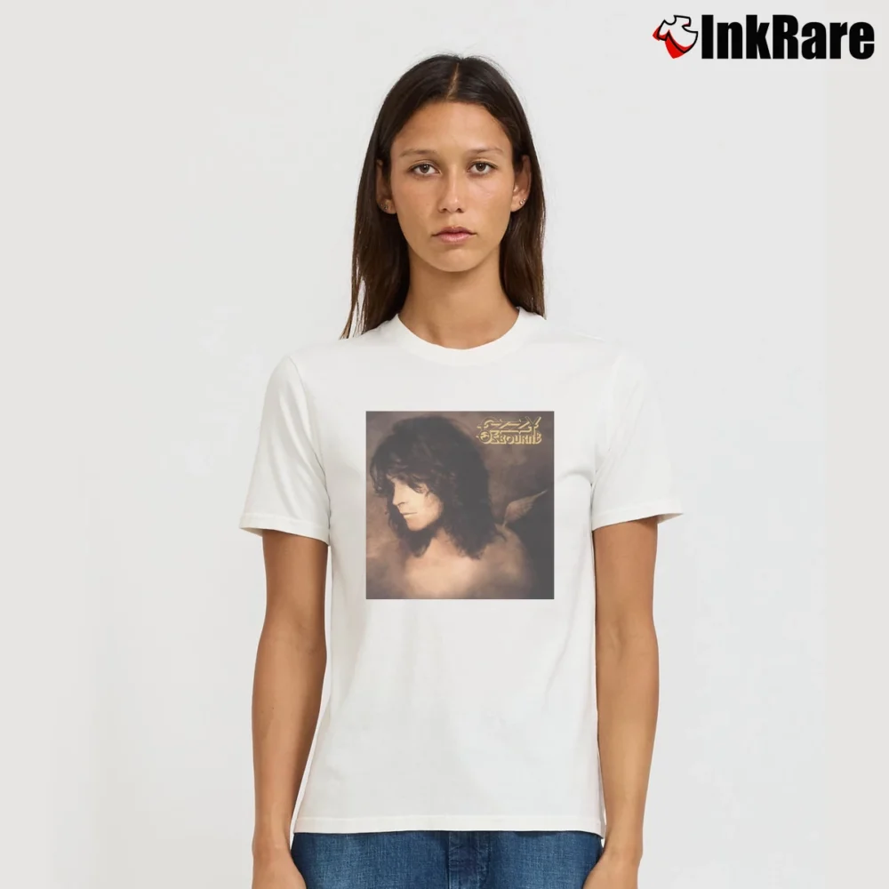 Women’s 1991 Ozzy Osbourne No More Tears Tour Signature T-Shirt in white | Soft, Flattering Fit