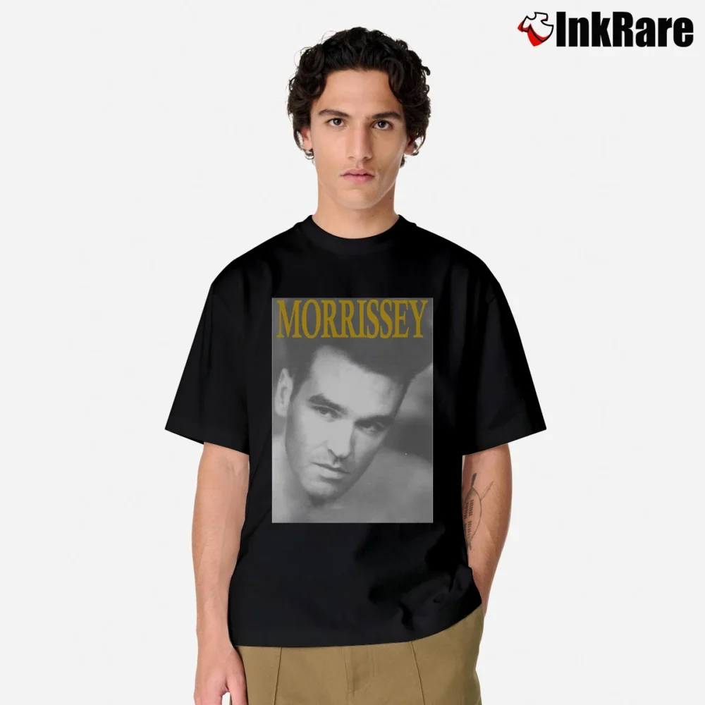 Men’s 1991 The Smiths Morrissey Vintage Classic T-Shirt in black | Soft, Breathable Everyday Wear