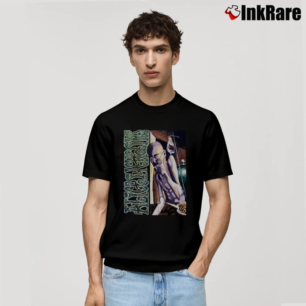 Men’s 1992 Alice In Chains Sickman Rare Graphic Classic T-Shirt in black | Soft, Breathable Everyday Wear