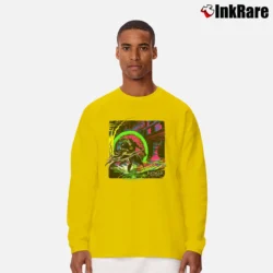 Men’s 1992 Batman Returns Comic Movie Graphic Long-Sleeve Shirt in yellow | Sleek, Lightweight, Year-Round Wear