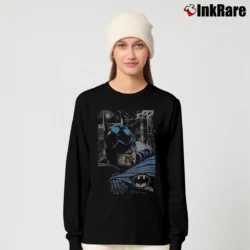 Women’s 1992 Batman Returns Retro Movie Comic Long-Sleeve Top in black | Sleek, Versatile, All-Season
