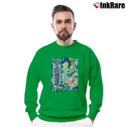 Men’s 1992 Betty Boop New York Yankees MLB Tultex Crewneck Sweatshirt in irish green | Cozy Fabric, Clean Style