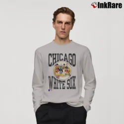 Men’s 1992 Chicago White Sox Looney Tunes Long-Sleeve Shirt in sport grey | Sleek, Lightweight, Year-Round Wear