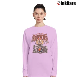 Women’s 1992 Cleveland Browns Taz Looney Tunes Classic Long-Sleeve Top in light pink | Sleek, Versatile, All-Season