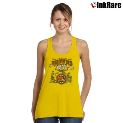Women’s 1992 Cleveland Browns Taz Looney Tunes Tank Top in yellow | Lightweight, Movement-Friendly