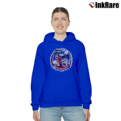 Women’s 1992 Ghost Rider Comic Images Marvel Grail Cozy Hoodie in royal blue | Warm, Structured, Stylish