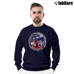 Men’s 1992 Ghost Rider Comic Images Marvel Grail Crewneck Sweatshirt in navy | Cozy Fabric, Clean Style