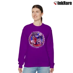Women’s 1992 Ghost Rider Comic Images Marvel Grail Relaxed Sweatshirt in purple | Soft, Laid-Back Vibe