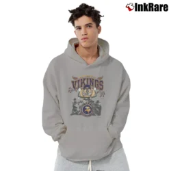 Men’s 1992 Minnesota Vikings Taz Looney Tunes NFL Pullover Hoodie in sport grey | Cozy, Durable, Modern Fit