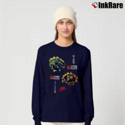 Women’s 1992 Nike Godzilla Charles Barkley Collaboration Long-Sleeve Top in navy | Sleek, Versatile, All-Season