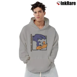 Men’s 1992 Road Runner Looney Tunes Cartoon Pullover Hoodie in sport grey | Cozy, Durable, Modern Fit