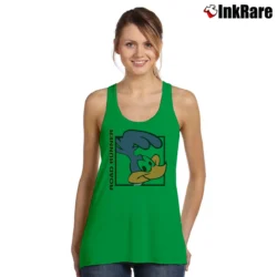 Women’s 1992 Road Runner Looney Tunes Cartoon Tank Top in irish green | Lightweight, Movement-Friendly