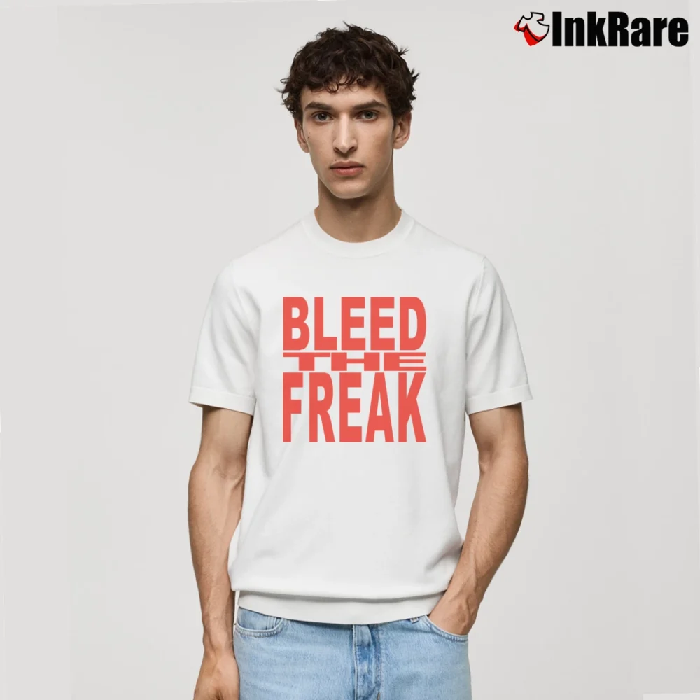 Men’s 1993 Alice In Chains Bleed The Freak Tour Classic T-Shirt in white | Soft, Breathable Everyday Wear