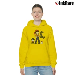 Women’s 1993 Betty Boop Sexy Hip Hop Cozy Hoodie in yellow | Warm, Structured, Stylish