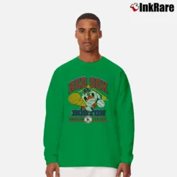 Men’s 1993 Boston Red Sox Taz Looney Tunes MLB Long-Sleeve Shirt in irish green | Sleek, Lightweight, Year-Round Wear