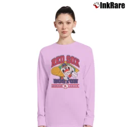Women’s 1993 Boston Red Sox Taz Looney Tunes MLB Long-Sleeve Top in light pink | Sleek, Versatile, All-Season