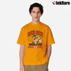 Men’s 1993 Boston Red Sox Taz Looney Tunes MLB Classic T-Shirt in orange | Soft, Breathable Everyday Wear