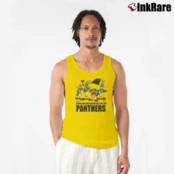 Men’s 1993 Carolina Panthers Looney Tunes NFL Football Tank Top in yellow | Breathable, Active-Friendly Design