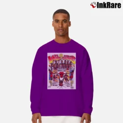 Men’s 1993 Chicago Bulls NBA Champions Long-Sleeve Shirt in purple | Sleek, Lightweight, Year-Round Wear
