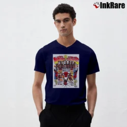 Men’s 1993 Chicago Bulls NBA Champions V-Neck Tee in navy | Sharp, Breathable, Everyday Staple