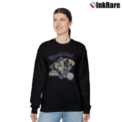 Women’s 1993 Colorado Rockies Taz Down The Pike Looney Tunes World Series Relaxed Sweatshirt in black | Soft, Laid-Back Vibe