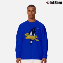 Men’s 1993 Daffy Duck Looney Tunes Long-Sleeve Shirt in royal blue | Sleek, Lightweight, Year-Round Wear