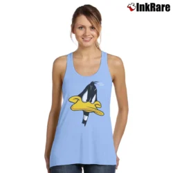 Women’s 1993 Daffy Duck Looney Tunes Tank Top in light blue | Lightweight, Movement-Friendly