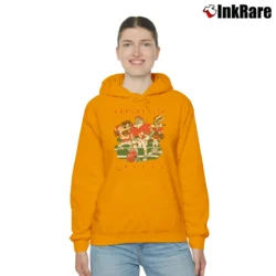 Women’s 1993 Kansas City Chiefs Looney Tunes NFL Cozy Hoodie in orange | Warm, Structured, Stylish