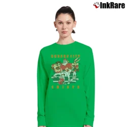 Women’s 1993 Kansas City Chiefs Looney Tunes NFL Long-Sleeve Top in irish green | Sleek, Versatile, All-Season