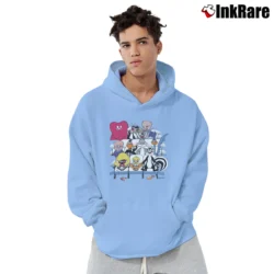 Men’s 1993 Looney Tunes Classic Cartoon Pullover Hoodie in light blue | Cozy, Durable, Modern Fit