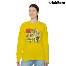 Women’s 1993 Looney Tunes Classic Cartoon Relaxed Sweatshirt in yellow | Soft, Laid-Back Vibe