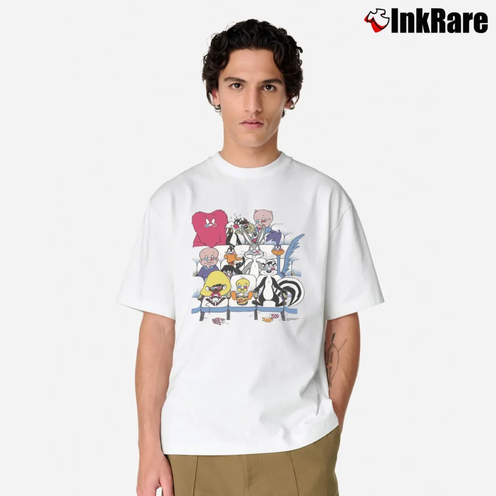 Men’s 1993 Looney Tunes Classic Cartoon Classic T-Shirt in white | Soft, Breathable Everyday Wear
