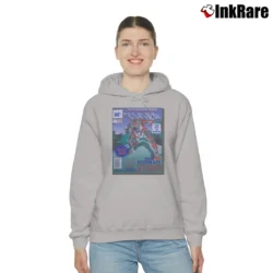 Women’s 1993 Memphis State Tiger Varsity Comics Graphic Cozy Hoodie in sport grey | Warm, Structured, Stylish