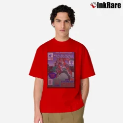 Men’s 1993 Memphis State Tiger Varsity Comics Graphic Classic T-Shirt in red | Soft, Breathable Everyday Wear