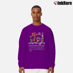 Men’s 1993 NBA Seattle Supersonics Looney Tunes Collaboration Long-Sleeve Shirt in purple | Sleek, Lightweight, Year-Round Wear