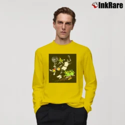 Men’s 1993 Nike Michael Jordan Looney Tunes Long-Sleeve Shirt in yellow | Sleek, Lightweight, Year-Round Wear
