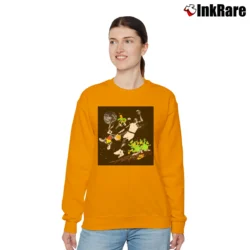 Women’s 1993 Nike Michael Jordan Looney Tunes Relaxed Sweatshirt in orange | Soft, Laid-Back Vibe