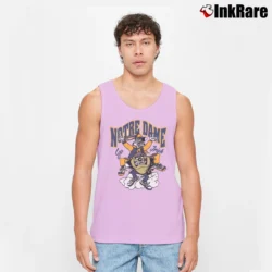 Men’s 1993 Notre Dame Fighting Irish Looney Tunes Bugs Bunny Taz Tank Top in light pink | Breathable, Active-Friendly Design