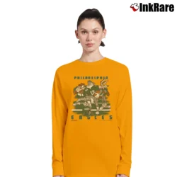 Women’s 1993 Philadelphia Eagles Looney Tunes Bugs Bunny Long-Sleeve Top in orange | Sleek, Versatile, All-Season