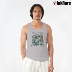 Men’s 1993 Philadelphia Eagles Looney Tunes Bugs Bunny Tank Top in sport grey | Breathable, Active-Friendly Design