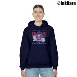 Women’s 1993 Philadelphia Phillies World Series Champions Cozy Hoodie in navy | Warm, Structured, Stylish