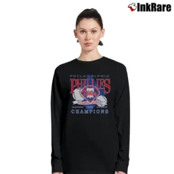 Women’s 1993 Philadelphia Phillies World Series Champions Long-Sleeve Top in black | Sleek, Versatile, All-Season