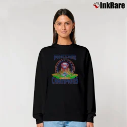 Women’s 1993 Philadelphia Phillies World Series Vintage Relaxed Sweatshirt in black | Soft, Laid-Back Vibe
