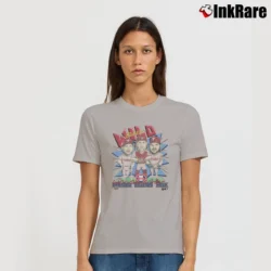 Women’s 1993 Phillies Caricature Dykstra Daulton Kruk Signature T-Shirt in sport grey | Soft, Flattering Fit