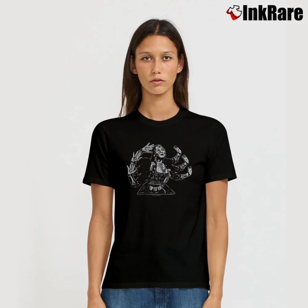 Women’s 1993 Soundgarden Summer Tour Grunge Signature T-Shirt in black | Soft, Flattering Fit